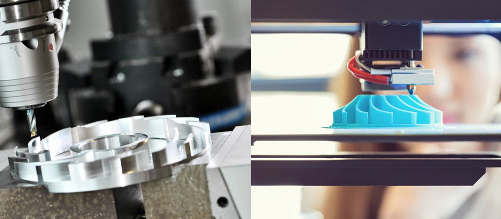 3d printing, cnc machining, cnc vs 3d printing