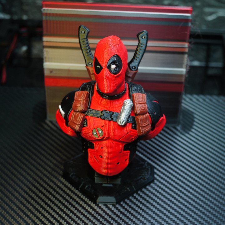 deadpool, marvel models, marvel 3d prints